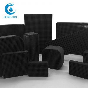 Honeycomb activated carbon